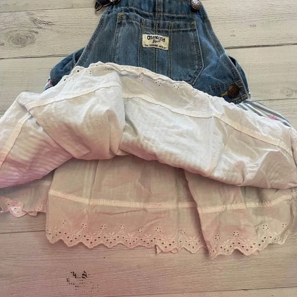 OshKosh B’Gosh denim overall dress‎ 3T